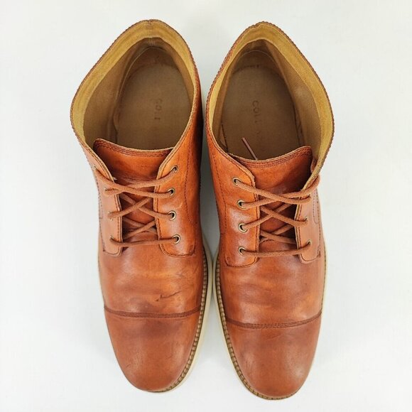 Cole Haan Men’s Grand OS Brown Leather Casual Shoes Size 10.5M US - Picture 4 of 9